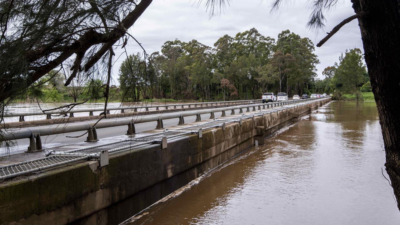 Bells Line of Road over the Hawkesbury River earlier this year. Picture: NCA NewsWire/Monique Harmer