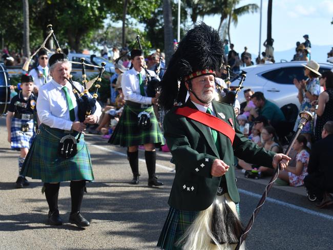 Anzac Day 2025. Strand parade in Townsville. Picture: Evan Morgan