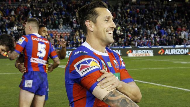 The Knights snapped up Pearce after Cooper Cronk’s end of season switch to the Roosters last year. Pic: AAP