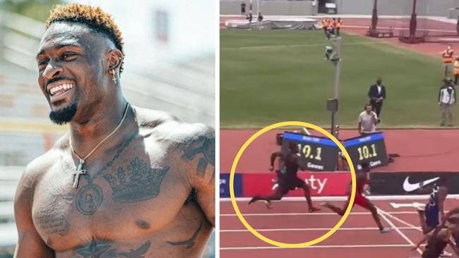 DK Metcalf did not embarrass himself.