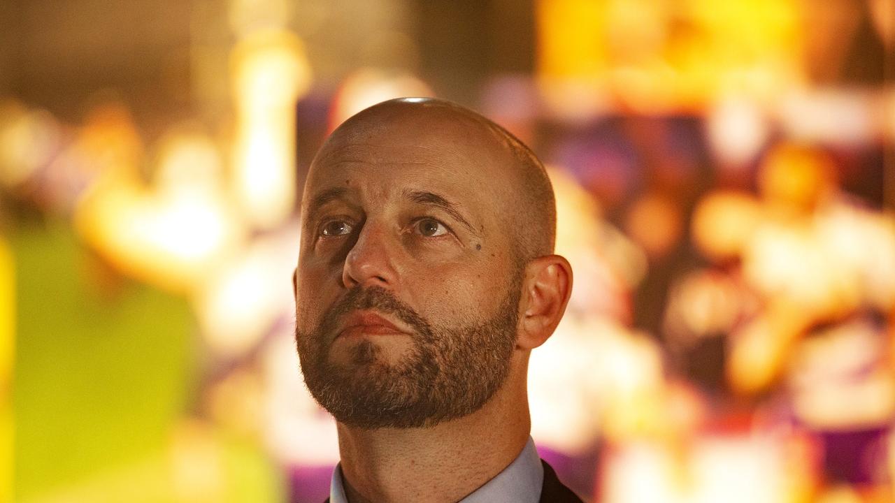 SYDNEY, AUSTRALIA - MARCH 05: NRL Chief Executive Todd Greenberg is seen before the commencement of the 2020 NRL season launch at The Venue on March 05 2020 in Sydney, Australia. (Photo by Jenny Evans/Getty Images)