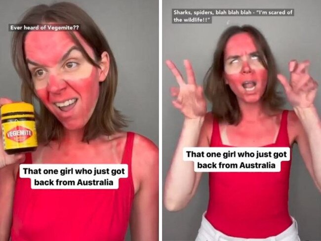 Comedian roasts Aussie tourists in hilarious video. Picture: Instagram/lau_ramoso