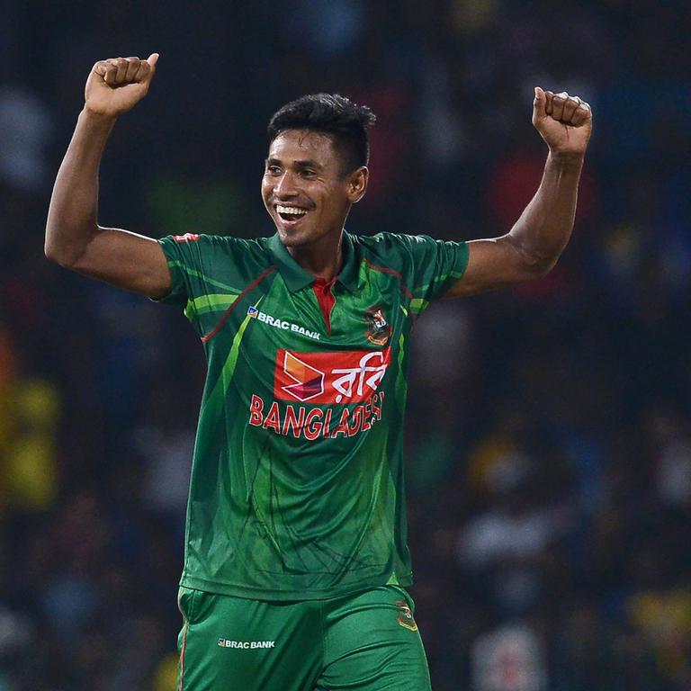 Bangladesh's Mustafizur Rahman brings good IPL form into the Cup. Picture: Lakruwan Wanniarachchi/AFP Photo