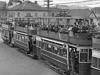Historical Mercury archives Transport Trams Street Scene trams heading down Macquarie Street Hobart October 1935 Slide 5486 ...