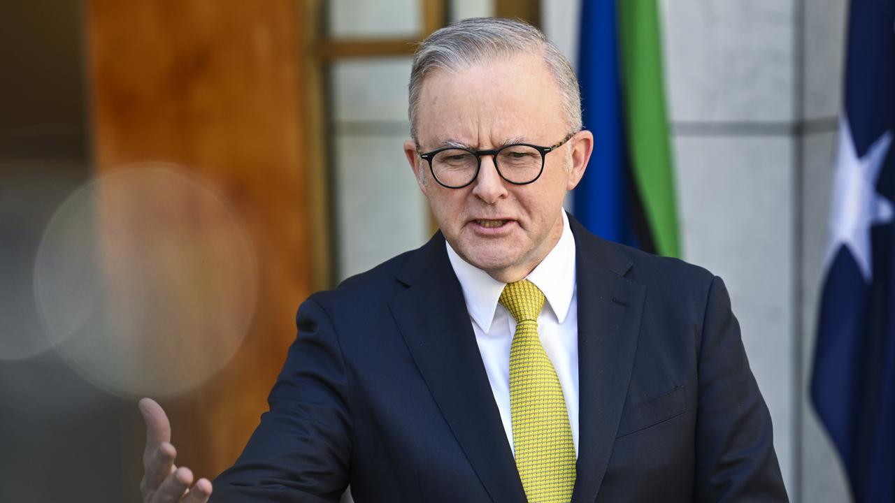 Prime Minister Anthony Albanese says he was ‘bemused’ by Peter Dutton’s embrace of TikTok. Picture: NewsWire / Martin Ollman