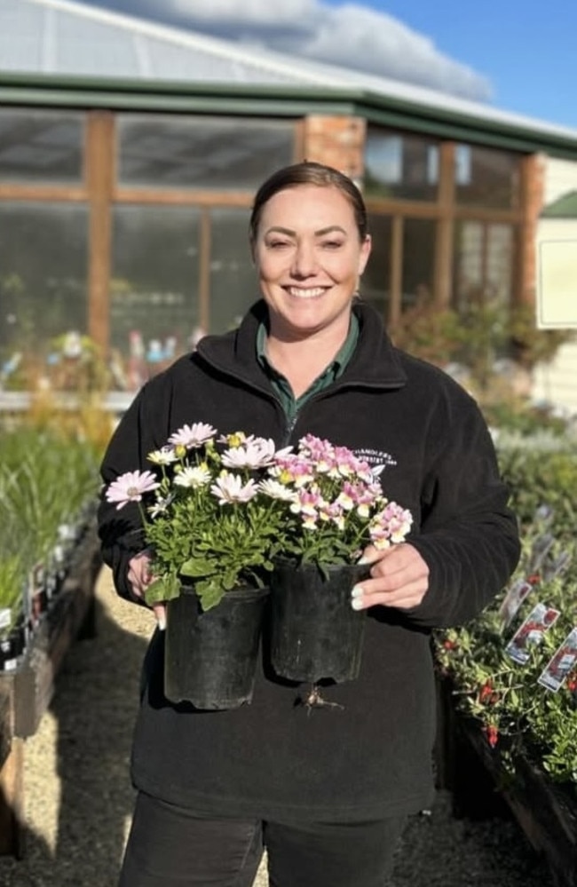 Lauren Chandler director of Chandlers Nursery. Picture: Instagram