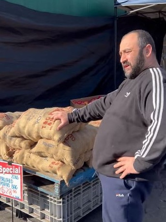 St Bernard’s Fruit &amp; Veg Market owner John Kapiris on his Facebook page.