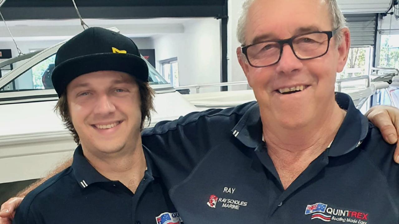 Mitch Green and Ray Scholes who will shut the doors to his well-known Noosaville business at the end of the financial year.