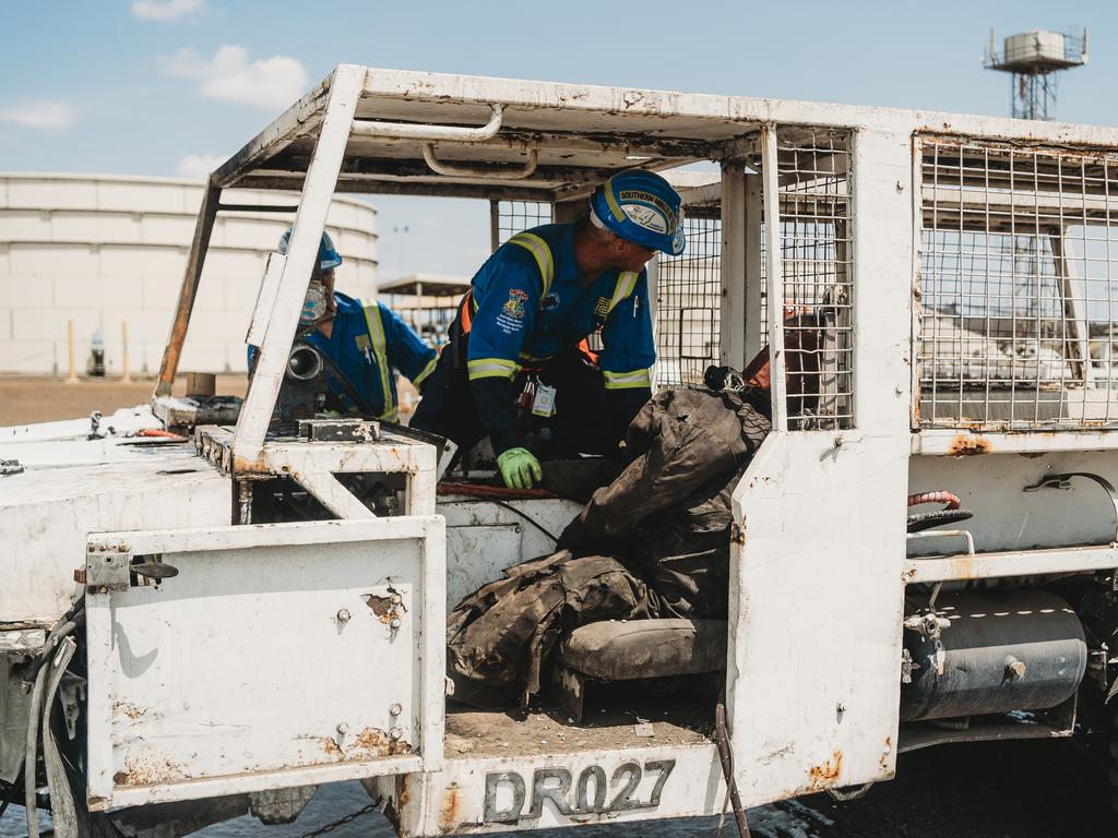 The day’s format included underground and surface simulation exercises to demonstrate knowledge and the use of equipment in realistic scenarios, including exercises to test hazard awareness, underground search and rescue, first aid and firefighting. Pictures: Supplied by Anglo American