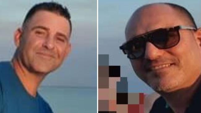 NH Concrete Construction Pty Ltd director Nick Smalios, 45, and Nicholas Halkitis, 51. Picture: Facebook