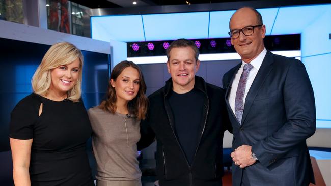 Host Samantha Armytage (left) is being joined by Michael Usher on Sunrise.