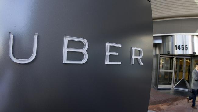 Uber in San Francisco. Pic: AP Photo/Eric Risberg.