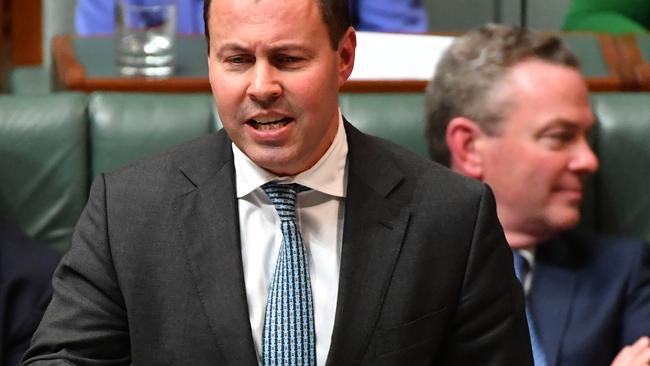 Josh Frydenberg has slammed Tony Abbott for his “constant critiquing.” Picture: AAP