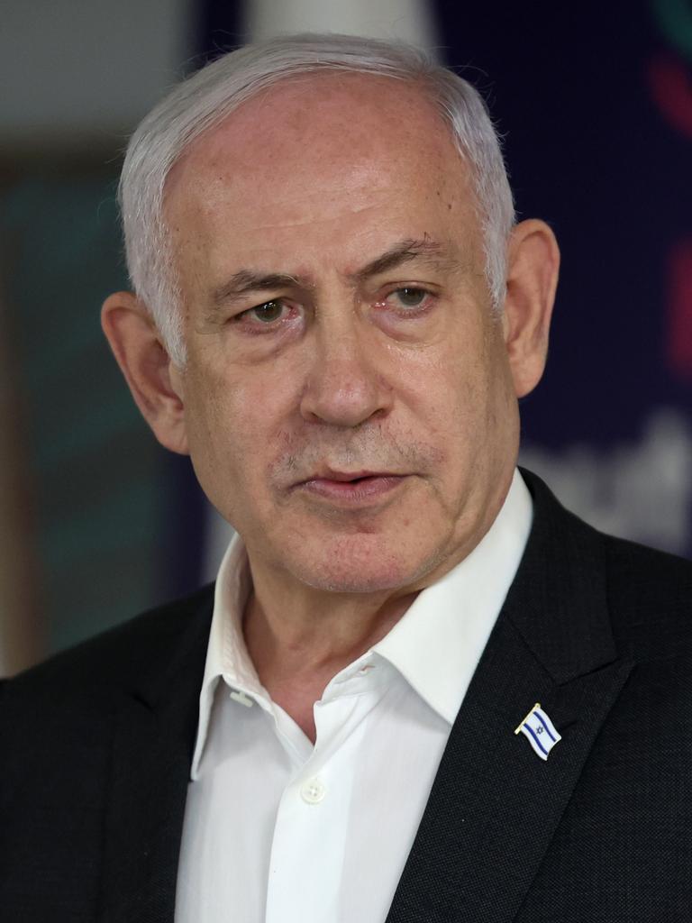 The gaps between himself and Mr Gallant ‘kept getting wider’, Mr Netanyahu said. Picture: Jack Guez/POOL/Getty Images