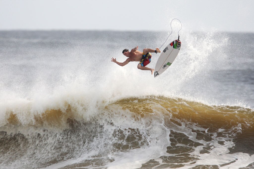Alexandra Headland gets good lefts and rights for longboarders and shortbaorders alike. Picture: Nicholas Falconer