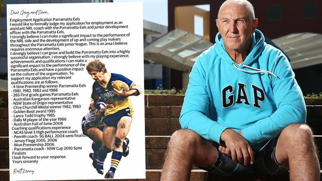 Brett Kenny’s letter to the Eels.