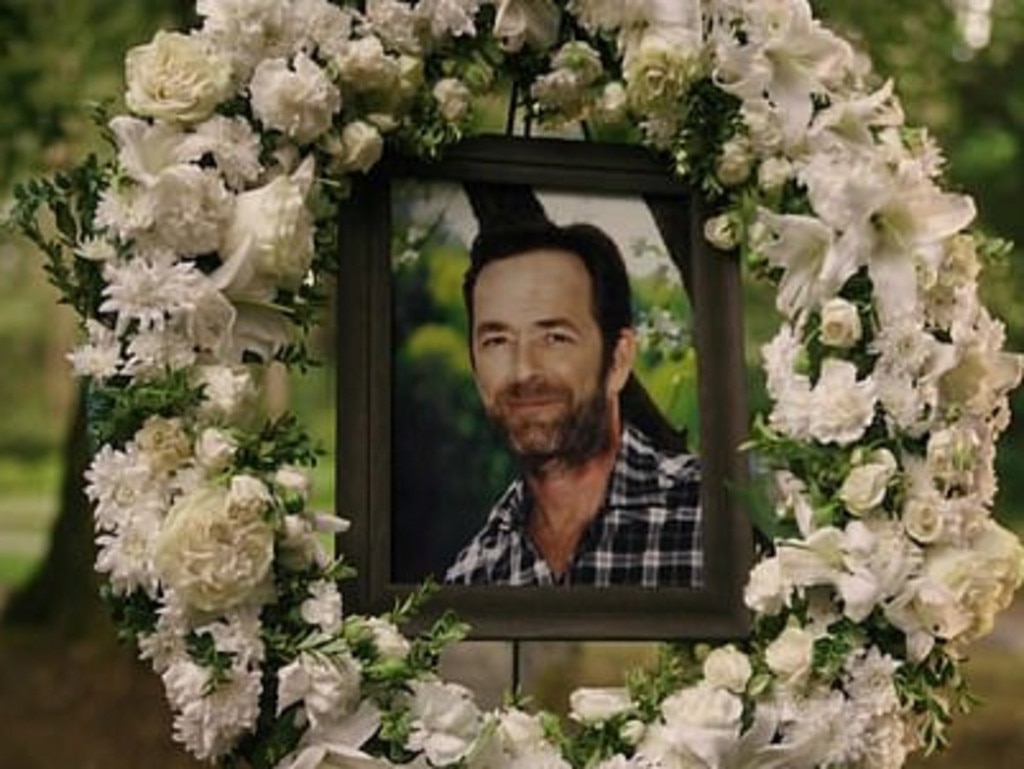 The Riverdale cast farewell Luke Perry. Picture: CW