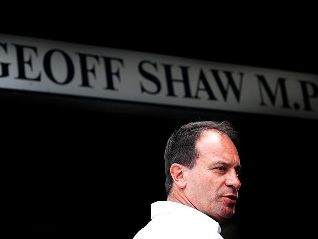 Independent: Geoff Shaw left the Liberal Party last year. Picture: Norm Oorloff