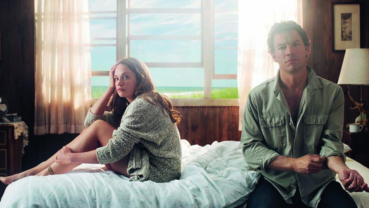 Ruth Wilson and Dominic West in a publicity still from The Affair.