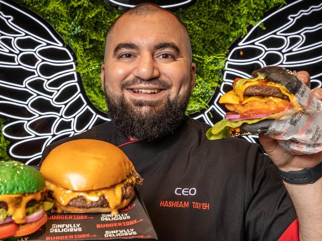 Burgertory claims crown as AustraliaÃs largest privately owned burger since opening in 2018. Hasheam Tayeh opened his first Burgertory in 2018 and sold $30 million worth in 2021 alone - this week Hash Tayeh will become AustraliaÃs true Burger King when he opens his flagship store in MelbourneÃs Box Hill and becomes Australia largest privately owned burger chain with 17 stores (which will grow to 50 stores by the end of 2023). Picture: Jake Nowakowski