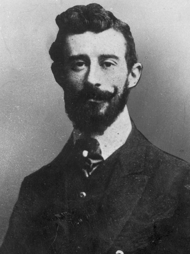 French composer, Maurice Ravel, in about 1895.