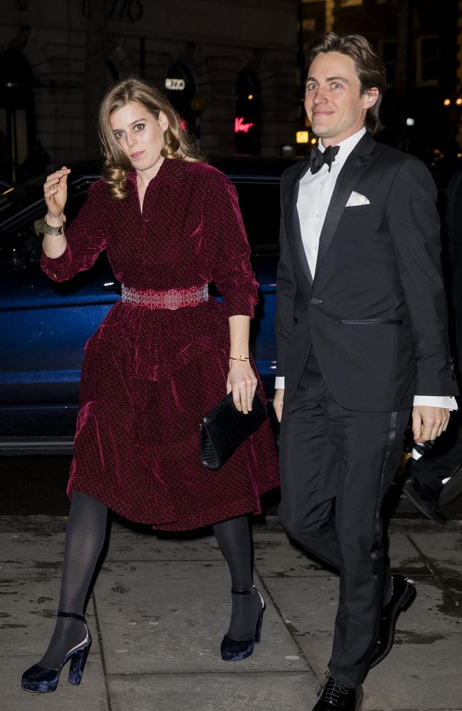 Goyard Girls! Princess Beatrice stepped out with husband Edoardo Mozzi for  a trip to Waitrose in the Belgravia neighborhood in the London…
