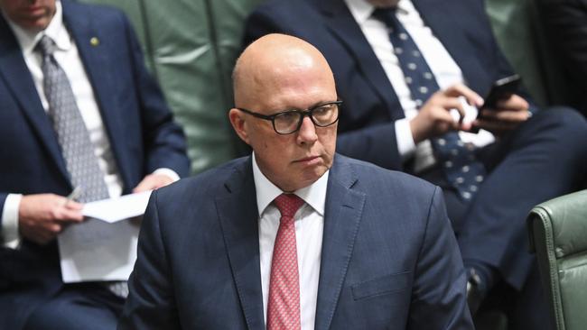 Opposition Leader Peter Dutton. Picture: NCA NewsWire / Martin Ollman