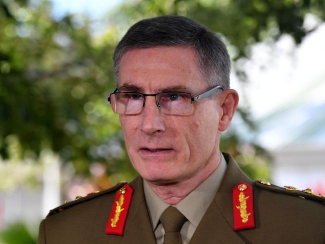 Chief of the Defence Force General Angus Campbell. Picture: Evan Morgan