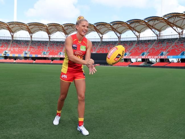 Gold Coast Suns AFLW player Paige Parker.. Picture: Tim Marsden