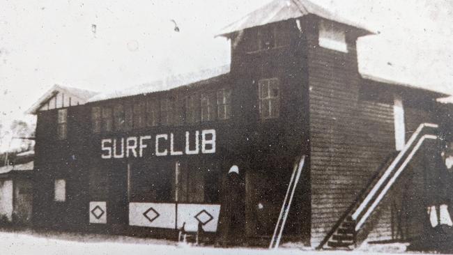 The Surfers Paradise Surf Lifesaving club circa 1930s.