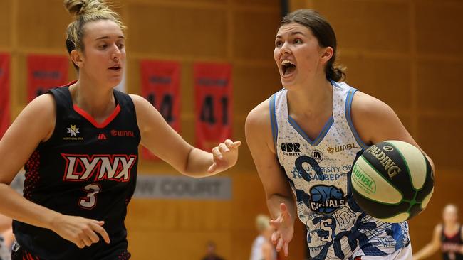 Jade Melbourne has played the last two seasons in the WNBL with Canberra Capitals.