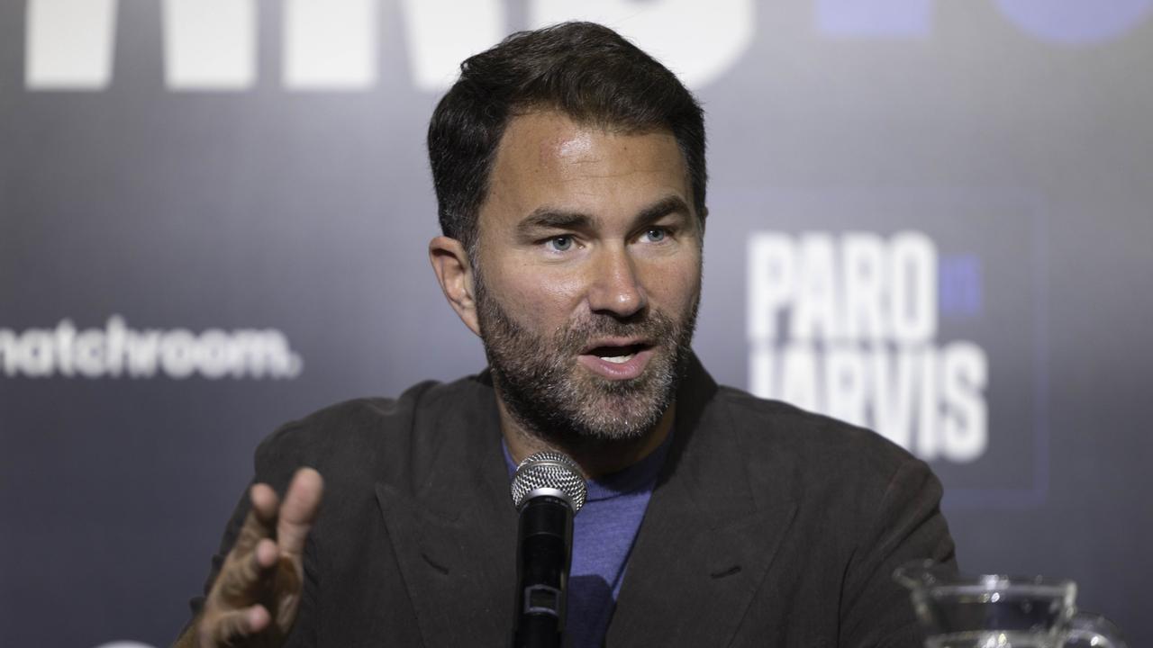 Powerhouse promoter Eddie Hearn has big plans for boxing in Australia.