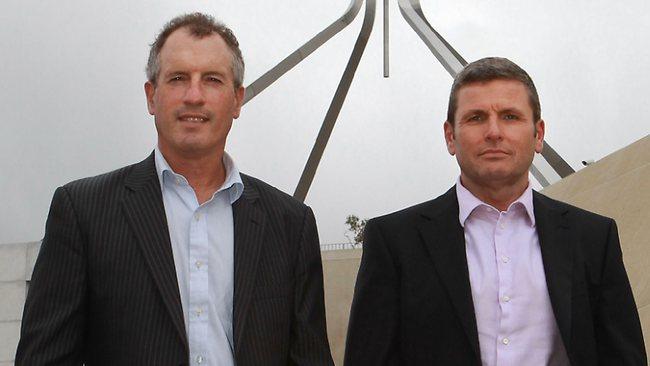 Steve Lewis and Chris Uhlmann