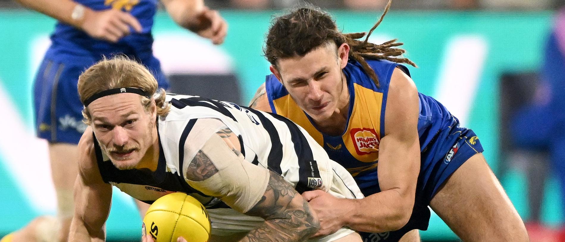 West Coast Eagles hold on for five point win to register second