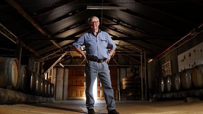 Bruce Tyrrell, of Tyrrell's Wines. Picture: Jonathan Ng