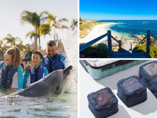 Sea World Resort holidays, flights to Western Australia and luxe packing cubes are all on sale this week.