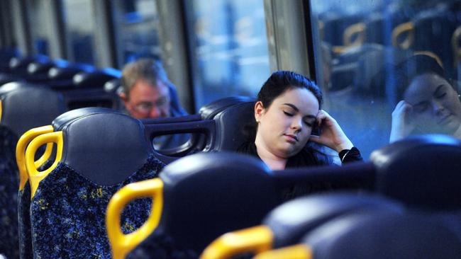 If you’re used to catching Australia’s trains, settle in and look forward to a good long sleep. Picture: Simon Bullard