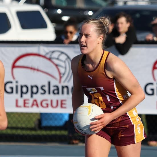 Drouin's Aprile Bethune won the Gippsland league best and fairest. Picture: Daniel Heathcote