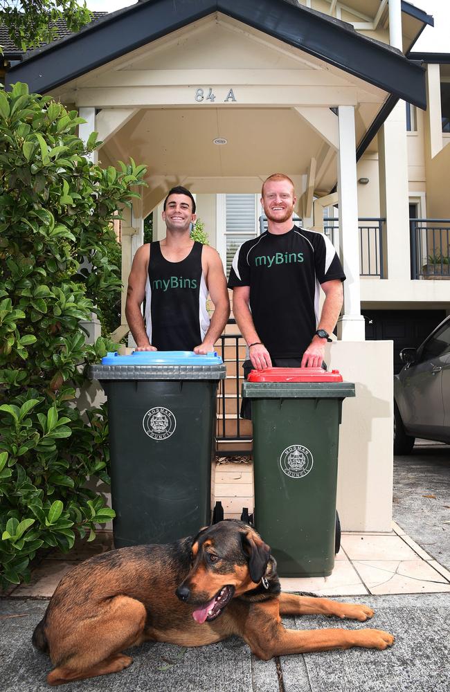 Joe and Amos charge $1 per bin.