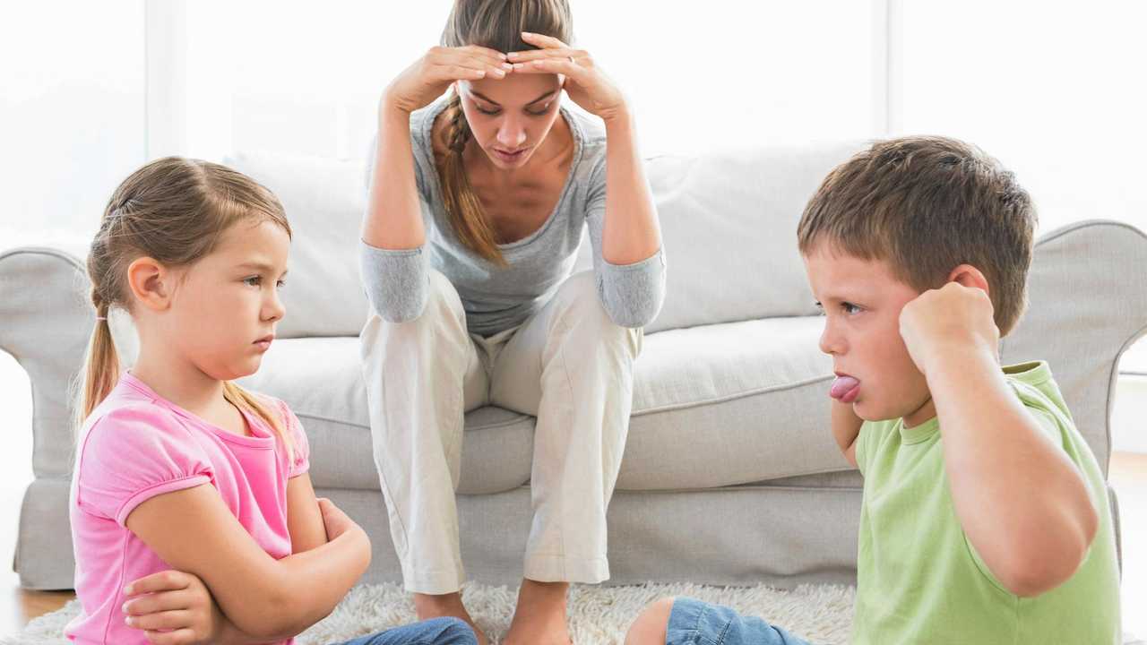 SETTING RULES: Parents can easily forget, mid-meltdown, that it's up to them to keep kids in line. Picture: Thinkstock