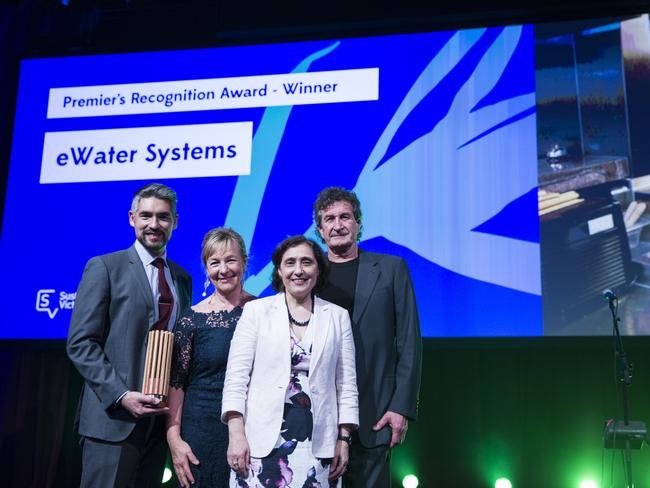 eWater Systems won the highest honour at the Premier’s Sustainability Awards in 2017.