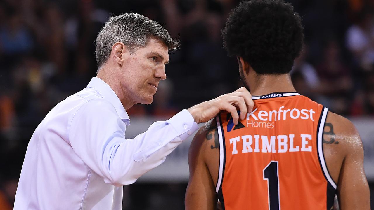 Sydney coach Andrew Gaze knows a thing or two about being in the hot seat  in the NBL. While there is not much heat on rookie Cairns coach Mike Kelly  on the