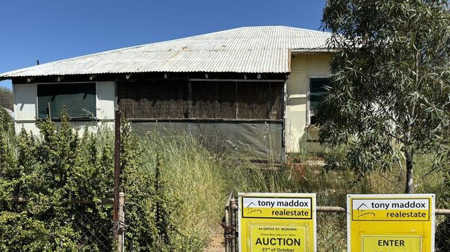 A derelict home in Morawa, WA, has sold for a record low price of $2000. Picture: Realestate.com.au