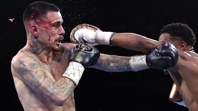 Kambosos severed ties with Centeno and Peter Kahn following his first loss to Haney at Marvel Stadium and went with an “all-Australian” team for the return bout.