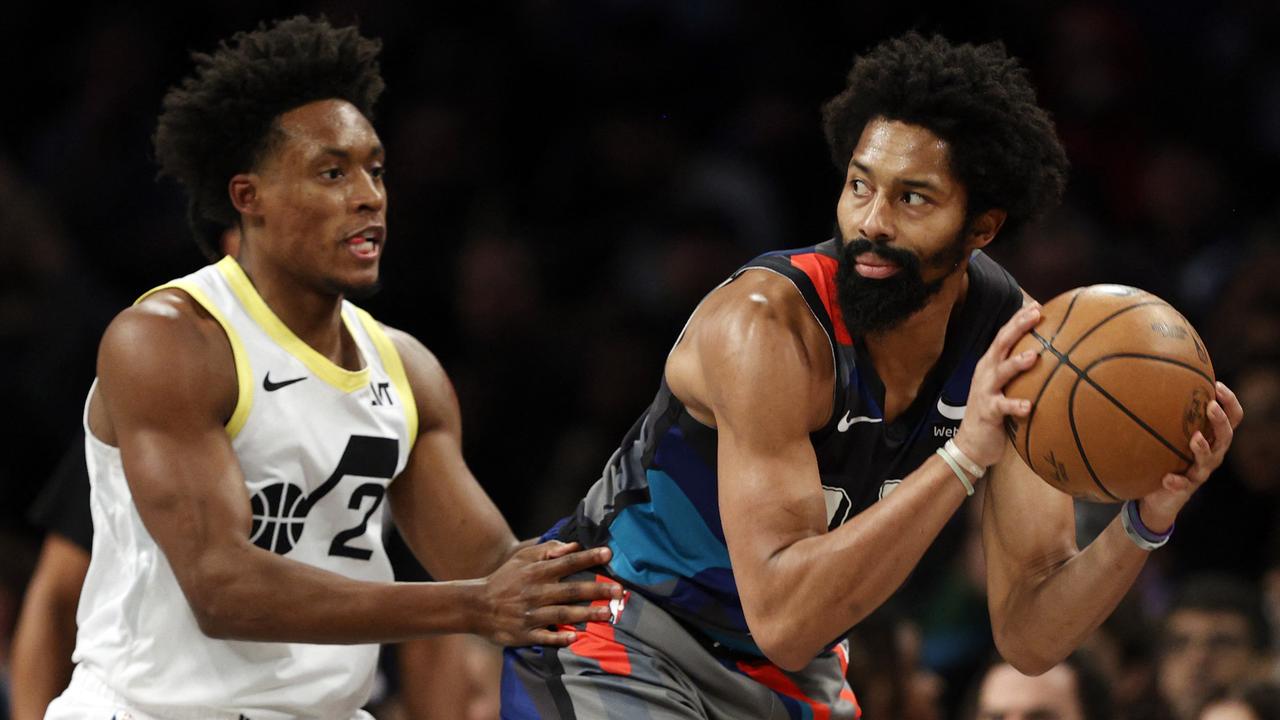 Spencer Dinwiddie is set to join the Los Angeles Lakers. (Photo by Sarah Stier / GETTY IMAGES NORTH AMERICA / Getty Images via AFP)