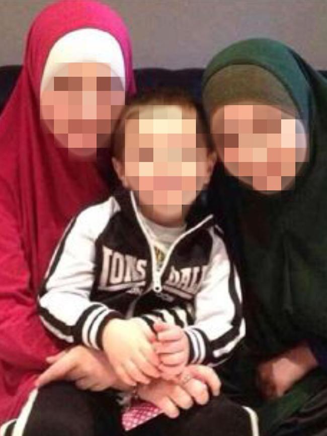 Australian terrorist Khaled Sharrouf’s children believed to be pictured in Syria. Picture: Supplied