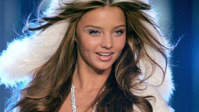 Miranda Kerr ...  HOLLYWOOD - NOVEMBER 16:  Model Miranda Kerr walks the runway during the Victoria's Secret Fashion Show held at the Kodak Theatre on November 16, 2006 in Hollywood, California. The show will be broadcast December 5, 2006 on CBS.  (Photo by Mark Mainz/Getty Images)