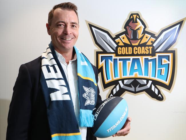 New Titans CEO Steve Mitchell at Titans HQ at Parkwod. Picture Glenn Hampson
