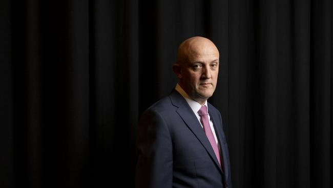 Mike Burgess, Director-General of Security of Australian Security Intelligence Organisation at the ASIO headquarters in Canberra, 24 February 2020. Picture by Sean Davey.