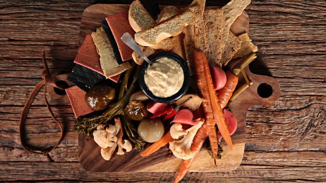 A pickled vegetable platter. Picture: Adam Yip